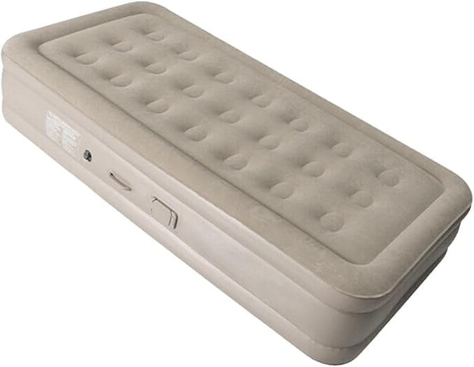Inflatable Air Mattress with Pillow - SS00733RK Comfortable and portable single size air bed