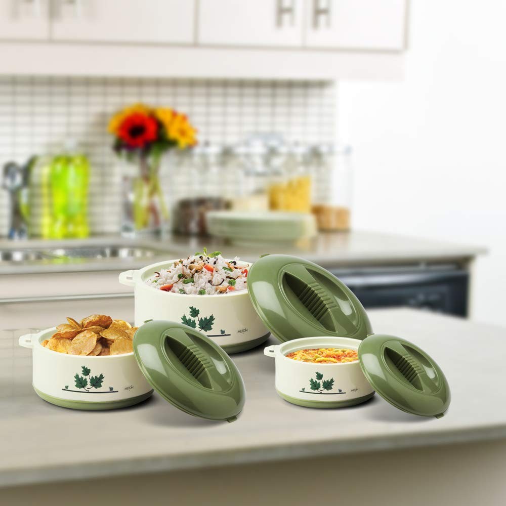 ORCHID 2800 JR GIFT SET CASSEROLE GREEN  (AM-ORCC2800GR465-BM)